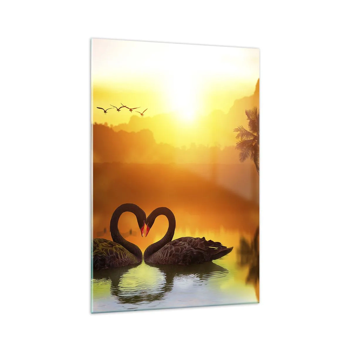 Quadro em vidro - Tudo para o casal - 70x100 cm
