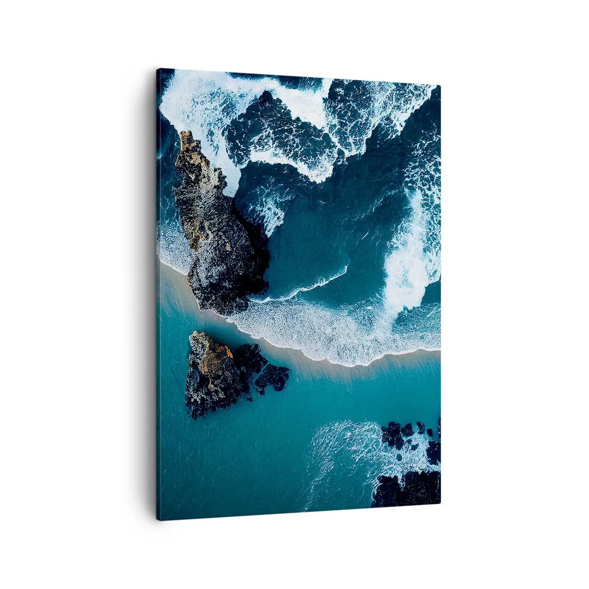 Quadro em tela - Envolto em ondas - 50x70 cm