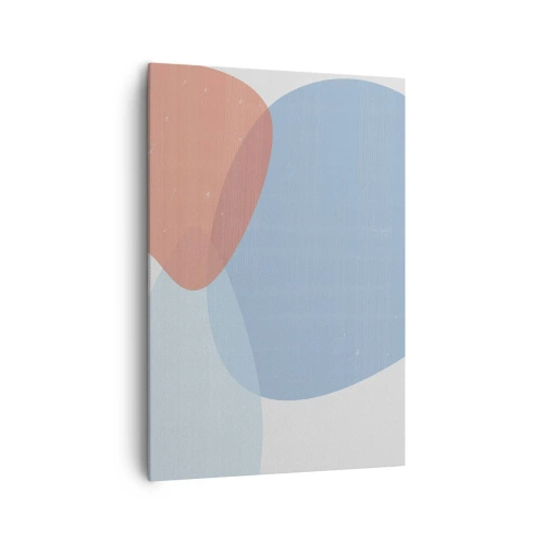 Quadro em tela - Relacionamentos pastel - 70x100 cm