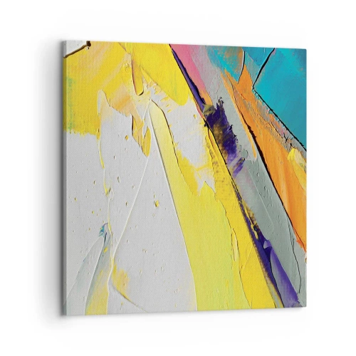 Quadro em tela - Anatomia da luz - 60x60 cm