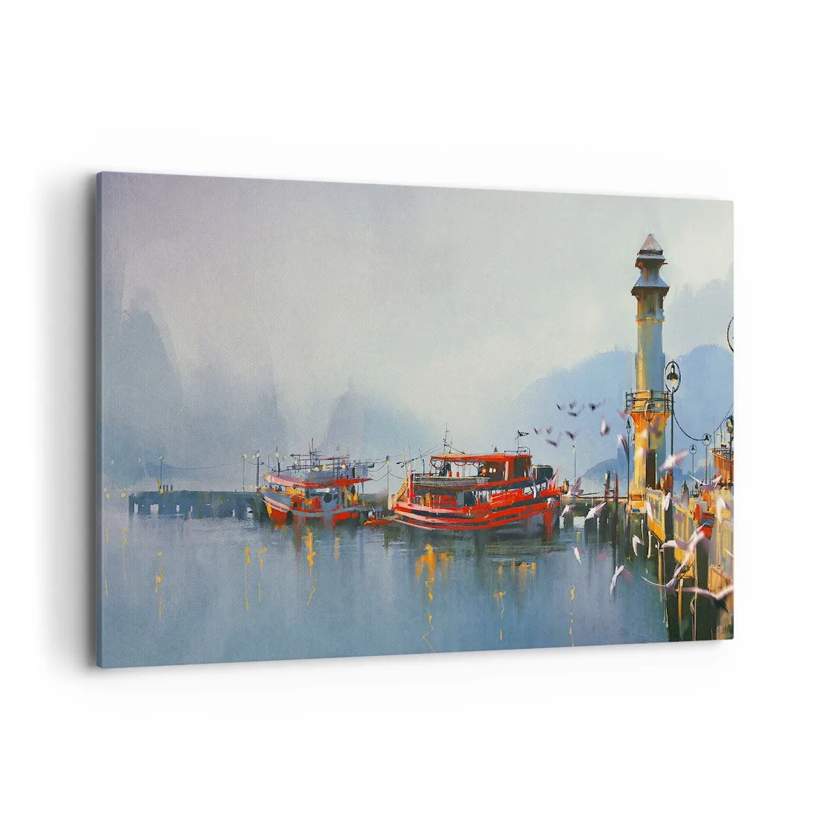 Quadro em tela - No fim do mundo - 100x70 cm
