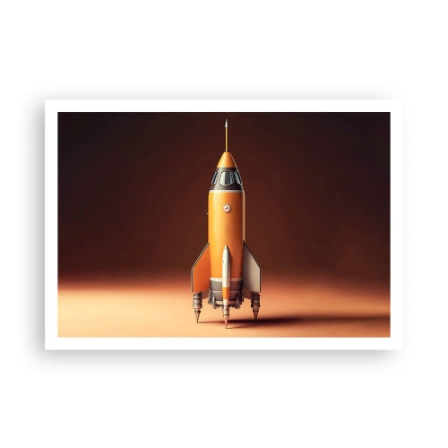 Pôster - Tudo começa com um sonho - 100x70 cm