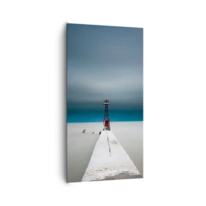 Quadro em tela - Ao encontro do infinito - 65x120 cm