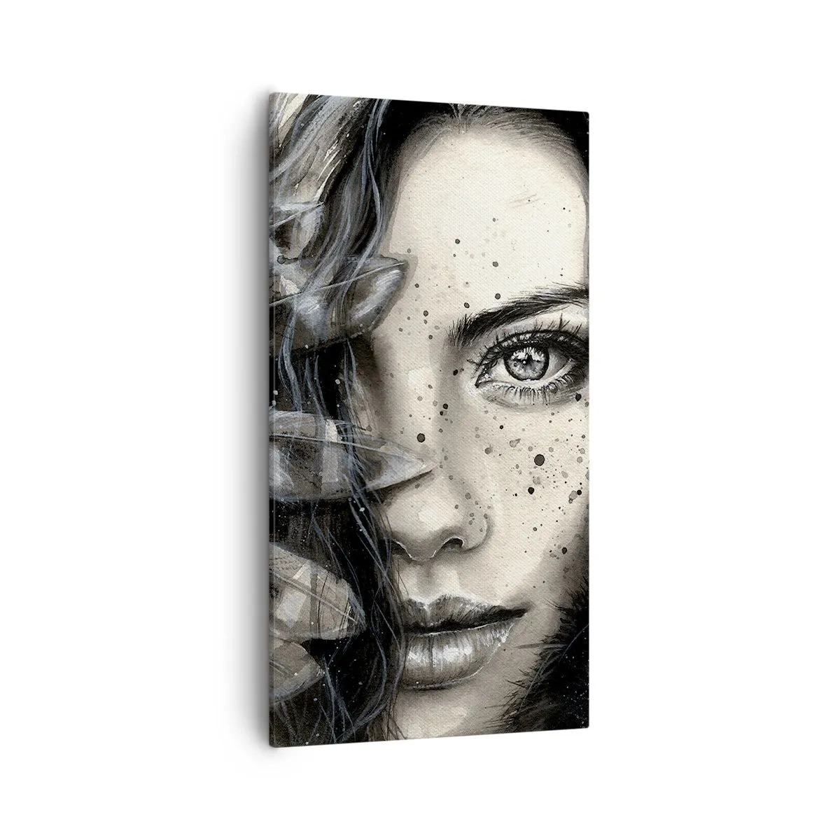 Quadro em tela - Beleza selvagem - 55x100 cm