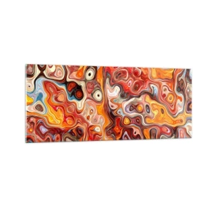 Quadro em vidro - Se as nozes tivessem derretido no mel - 100x40 cm