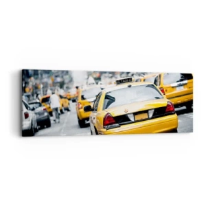 Quadro em tela - Apenas nesta cidade - 90x30 cm