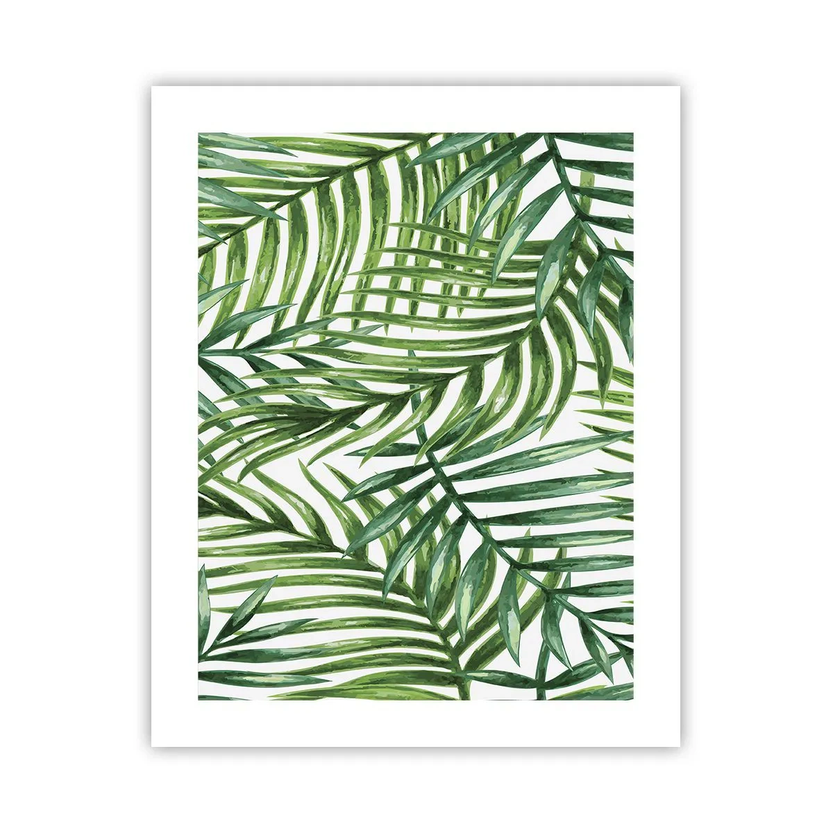 Pôster - Sob as folhas verdes - 40x50 cm