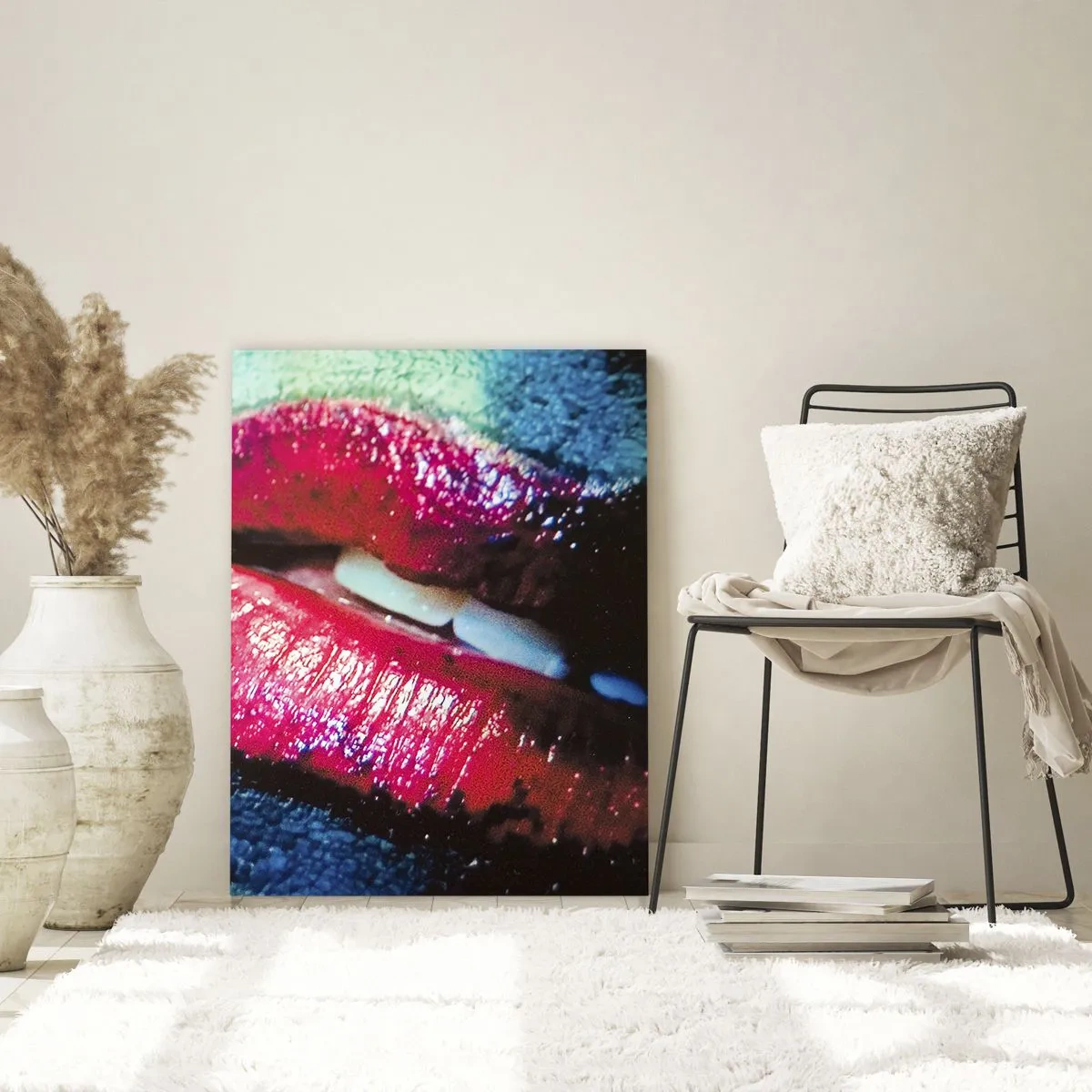 Quadro em vidro - Sensual e perturbador - 80x120 cm