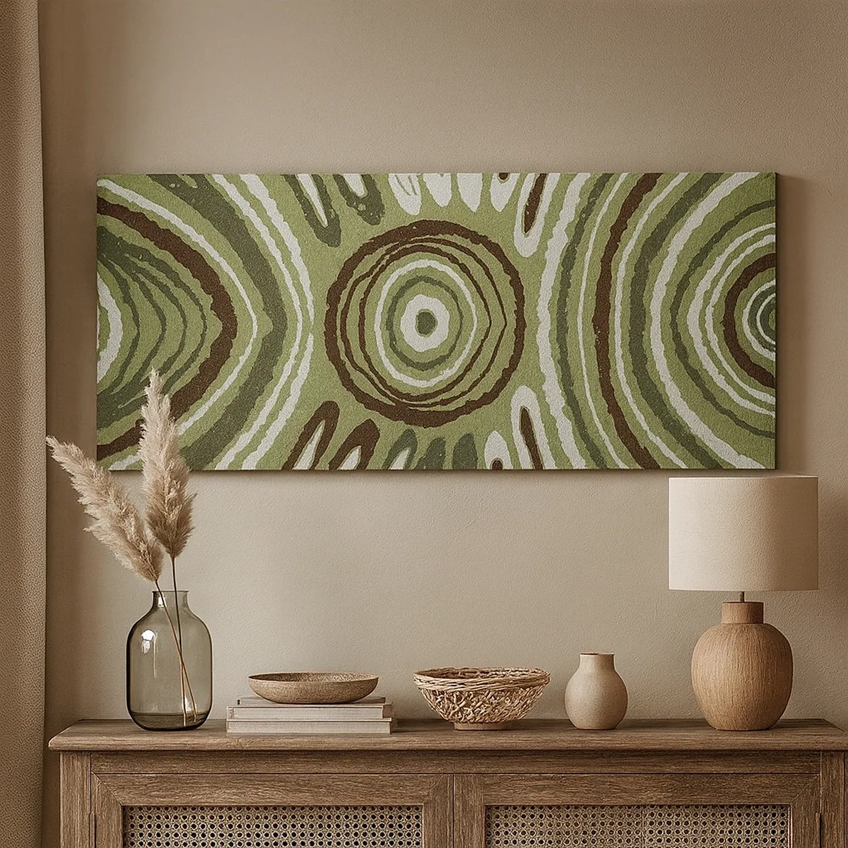 Quadro em tela - Uma explosão de emoções - 30x30 cm