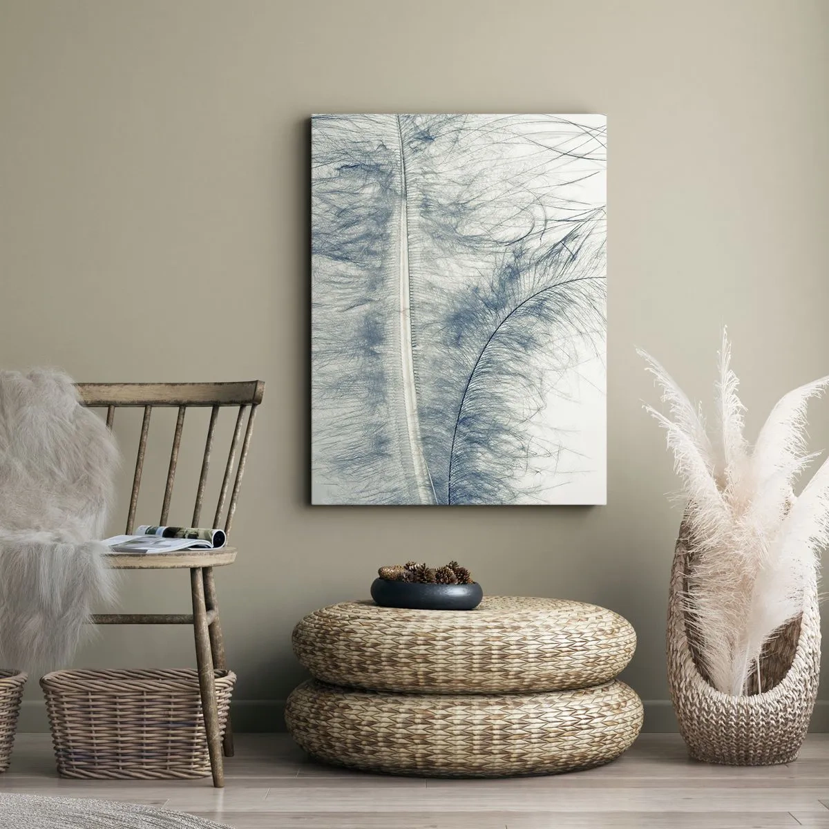 Quadro em tela - O sussurro da natureza - 50x70 cm