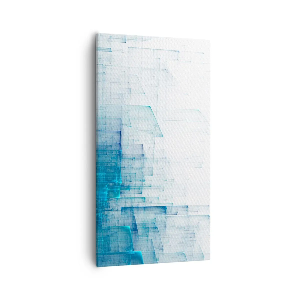 Quadro em tela - Como o espaço ficou - 55x100 cm