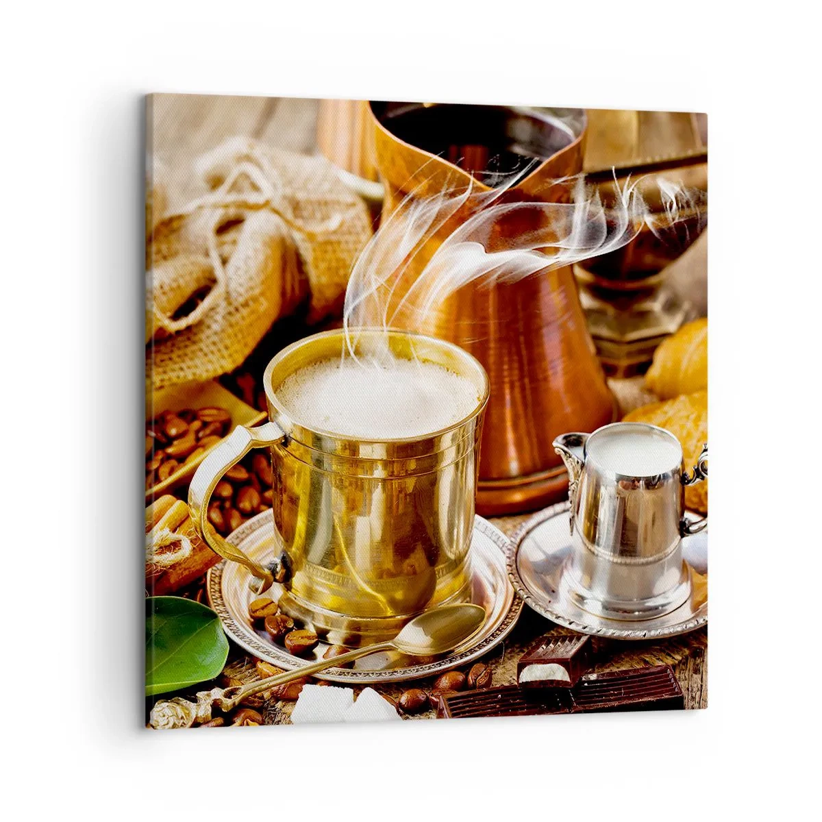 Quadro em tela - Bons dias! - 50x50 cm