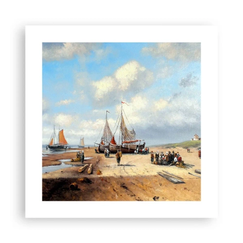 Pôster - Pós-caça bem-sucedida - 40x40 cm