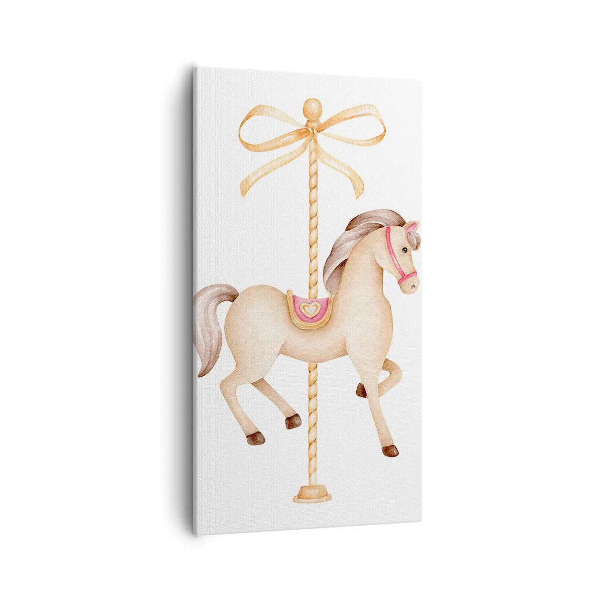 Quadro em tela - Um trote gracioso - 55x100 cm