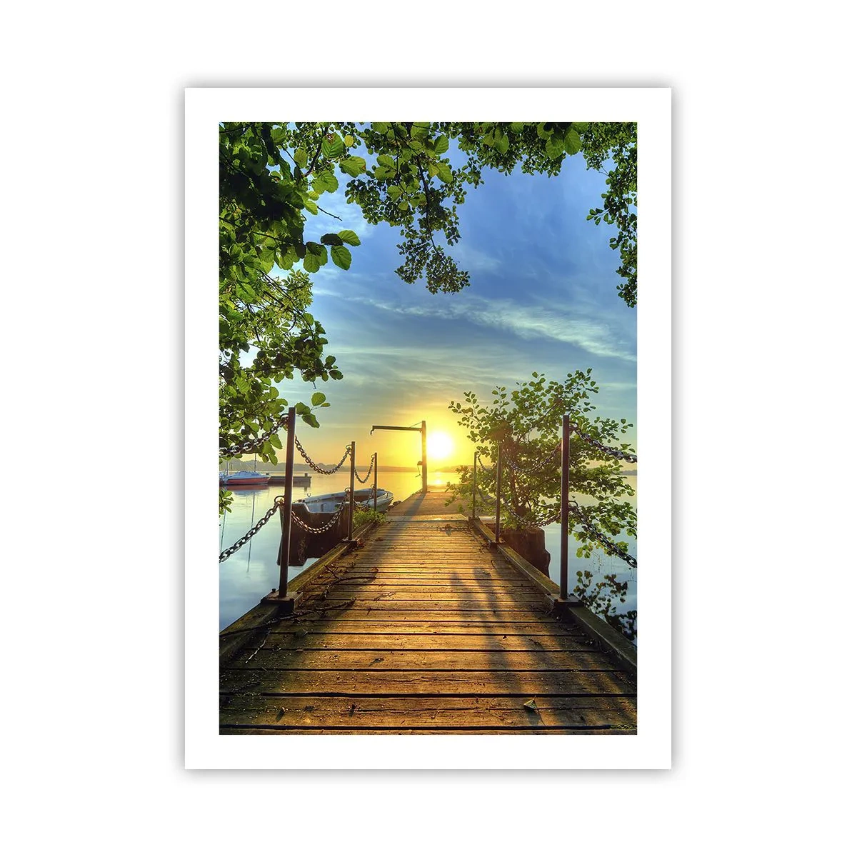 Pôster - Oeste sobre a água - 50x70 cm