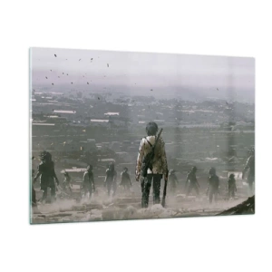 Quadro em vidro - O último justo? - 120x80 cm