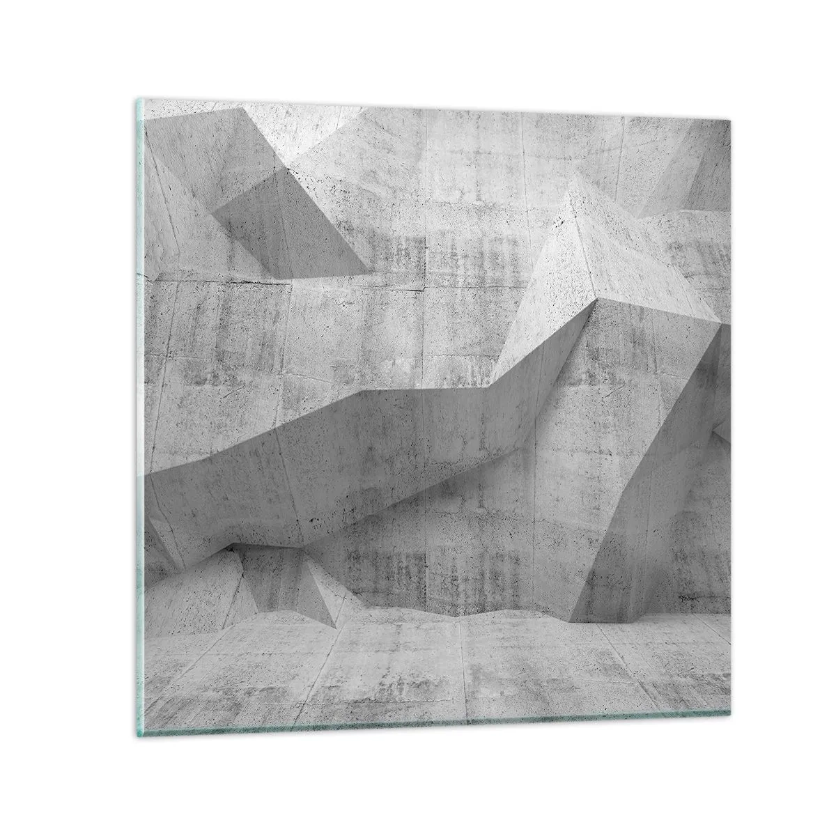 Quadro em vidro - Um verdadeiro desafio - 40x40 cm