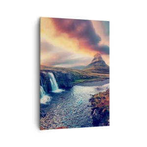 Quadro em tela - Na majestade da natureza - 70x100 cm