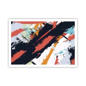 Pôster - Composição dinâmica - 100x70 cm