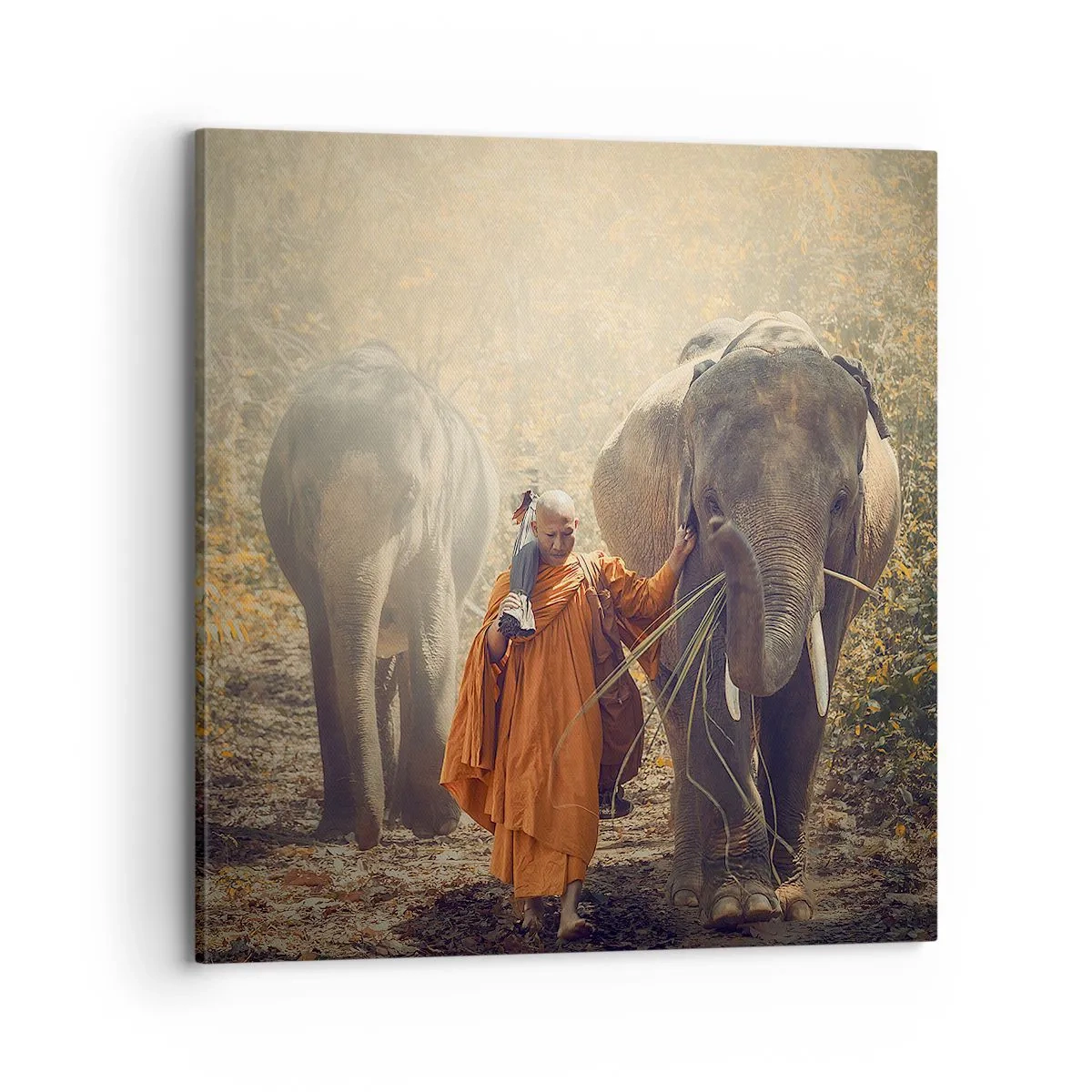 Quadro em tela - Compreensão completa - 70x70 cm