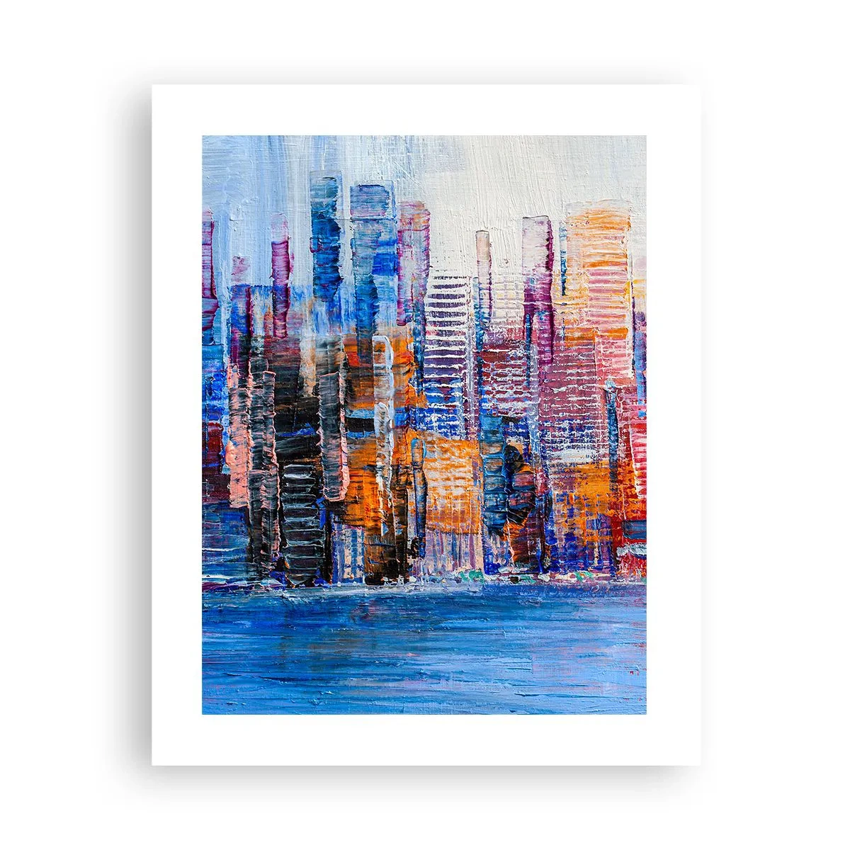 Pôster - Metrópole alegre - 40x50 cm