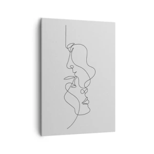 Quadro em tela - O calor dos desejos amargos - 50x70 cm