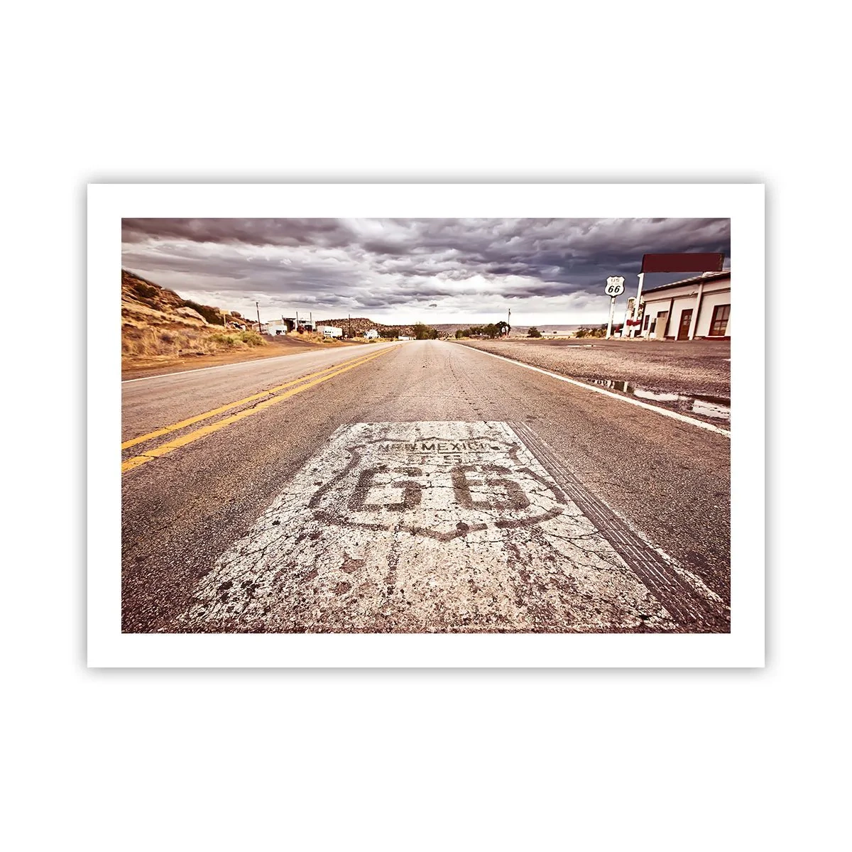 Pôster - Mother Road - uma lenda americana - 70x50 cm
