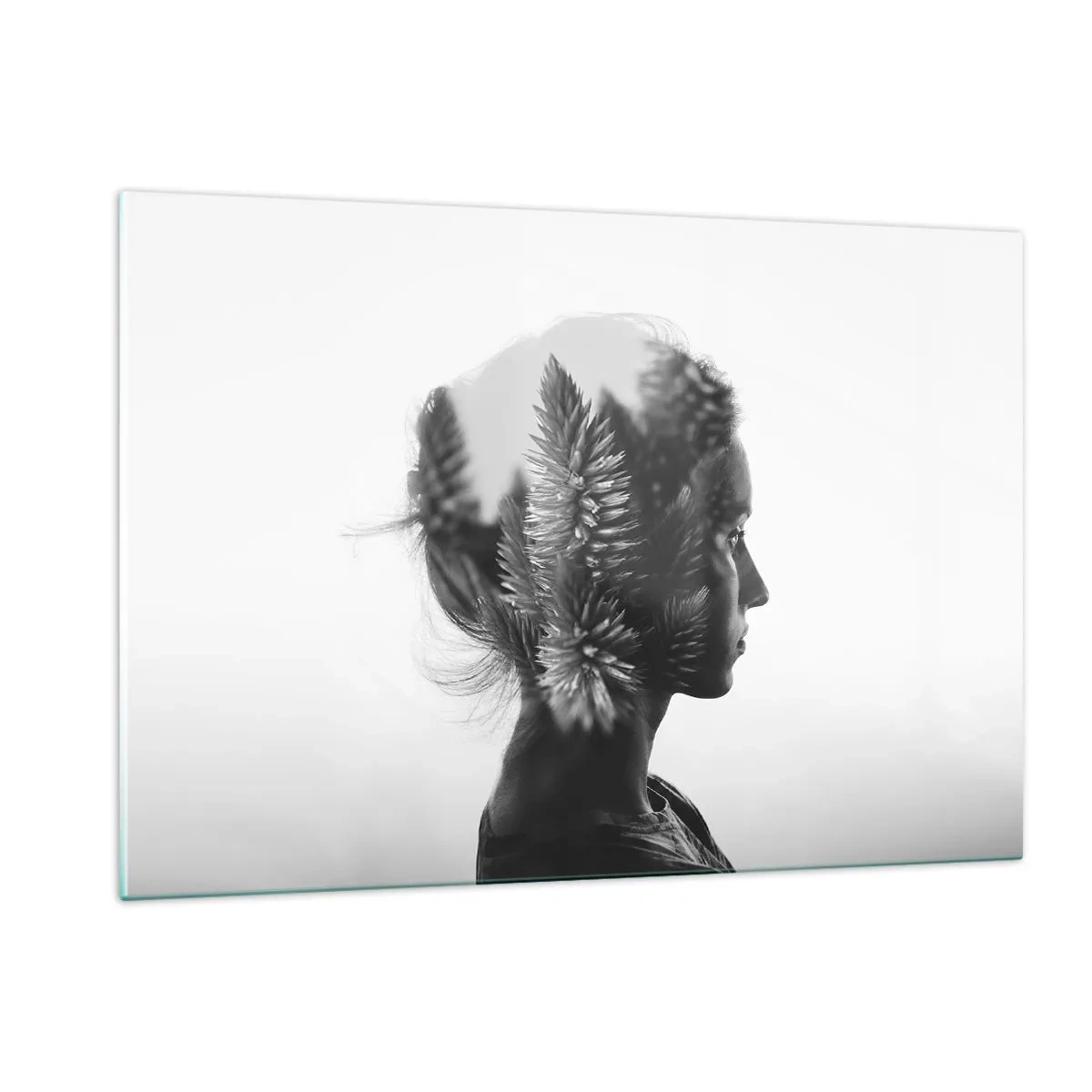 Quadro em vidro - A senhora do pinhal - 120x80 cm