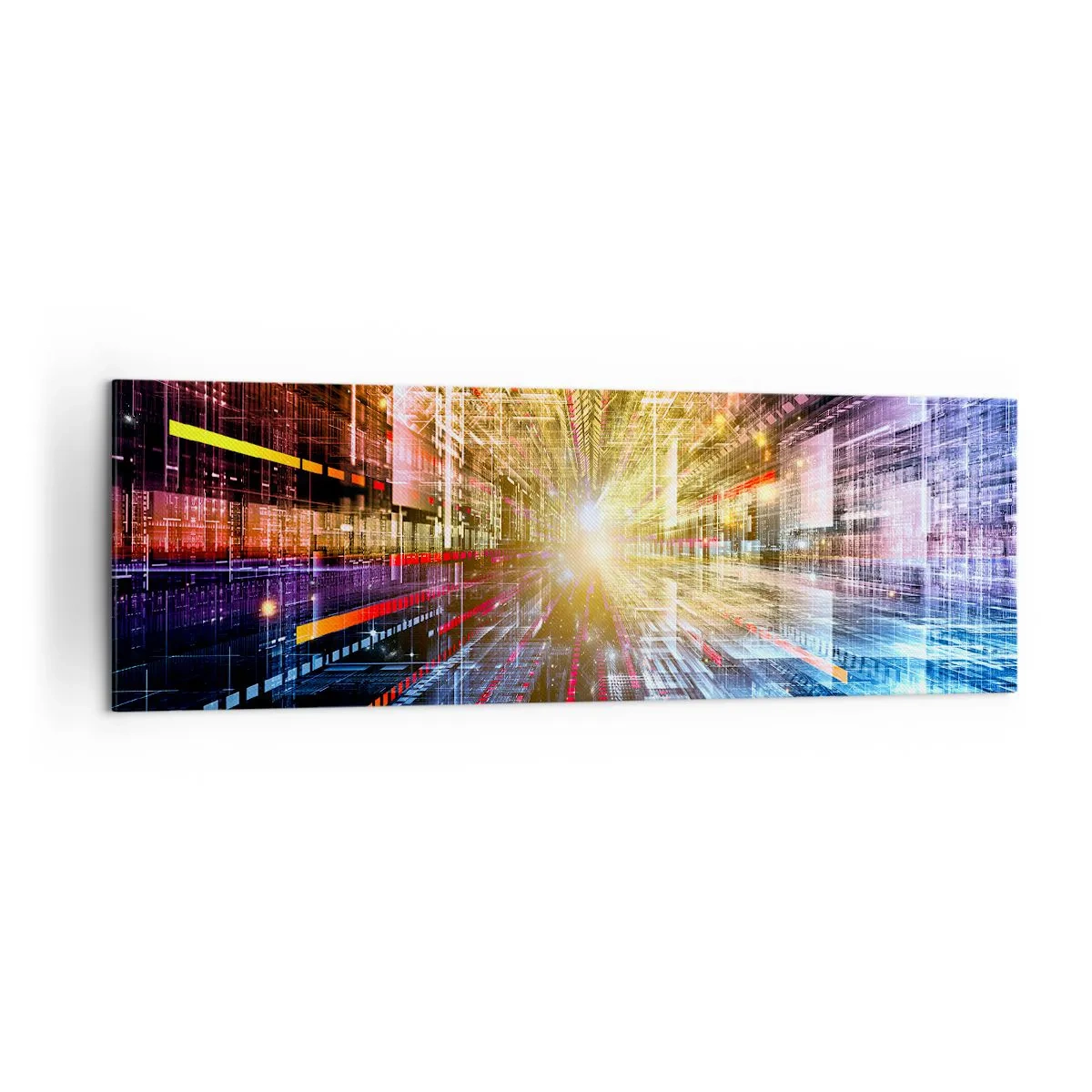 Quadro em tela - Corredor de luz - 160x50 cm