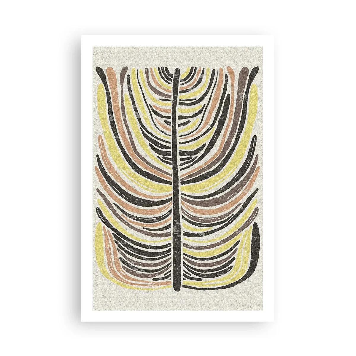 Pôster - Abstração cheia de vida - 61x91 cm