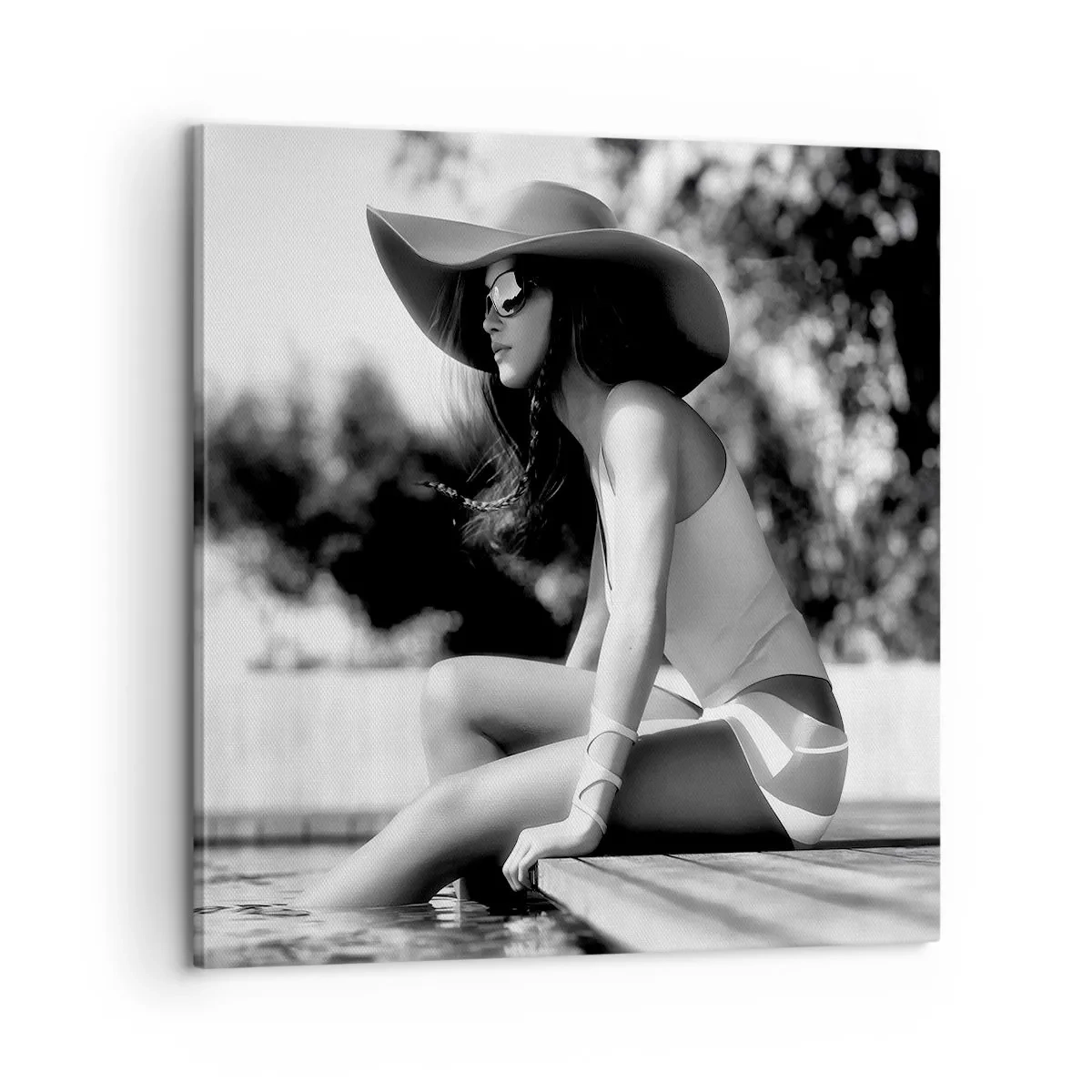 Quadro em tela - Sonho de verão - 60x60 cm