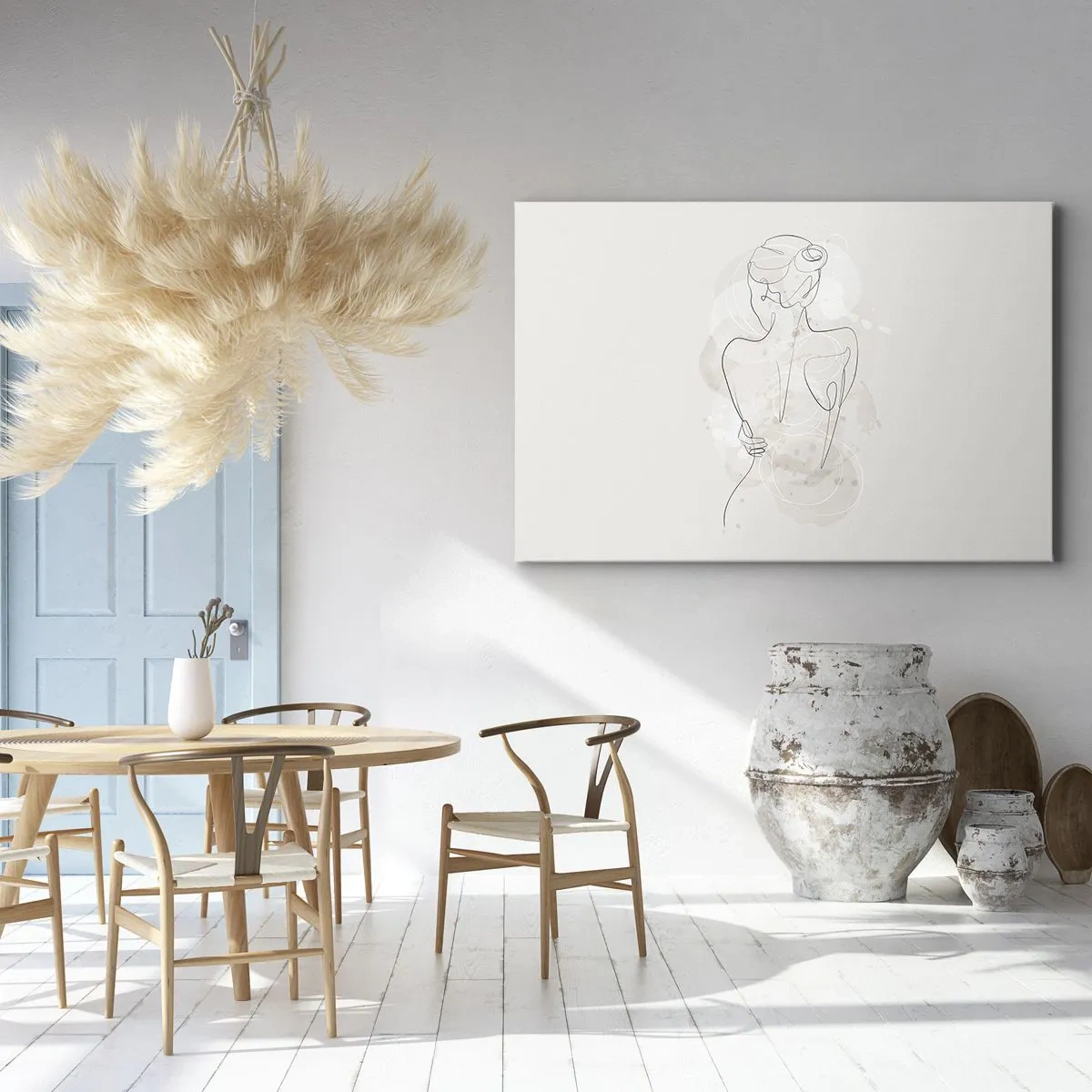 Quadro em tela - Como um instrumento sensível - 100x70 cm