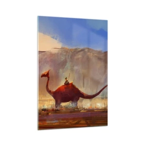 Quadro em vidro - Se não estivessem extintos - 70x100 cm