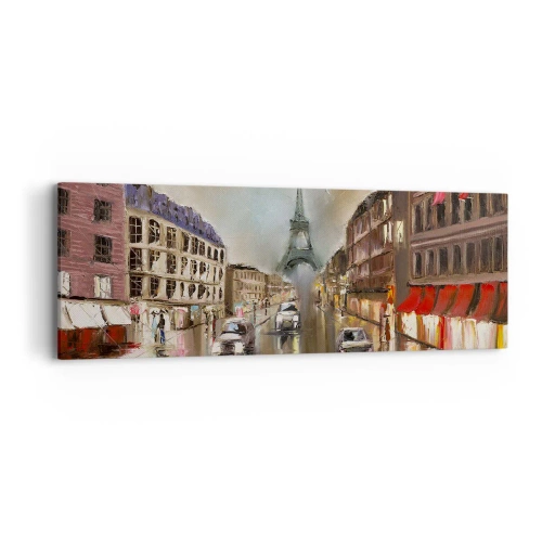 Quadro em tela - Só ela importa - 90x30 cm