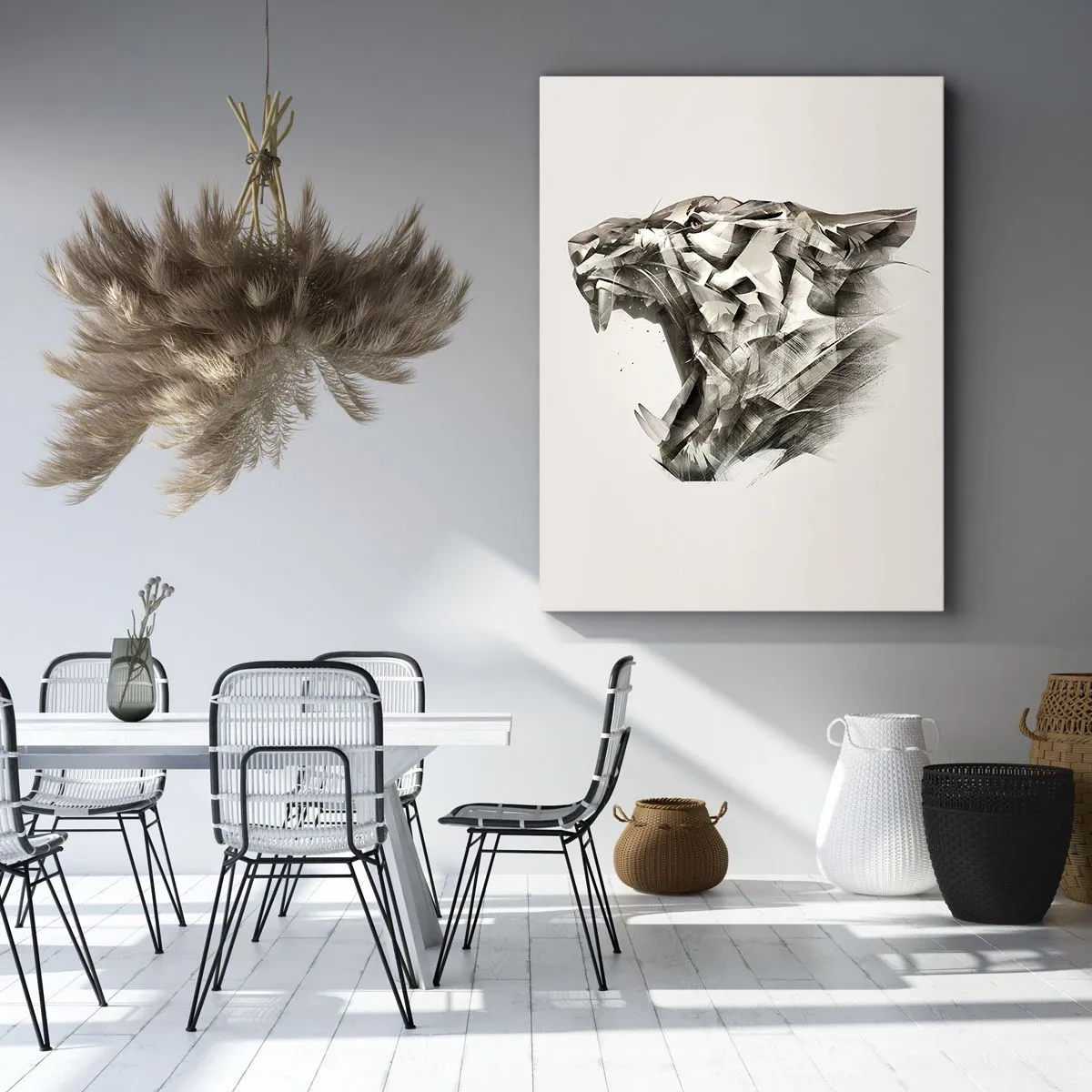 Quadro em tela - Já sabe quem está no comando - 50x70 cm