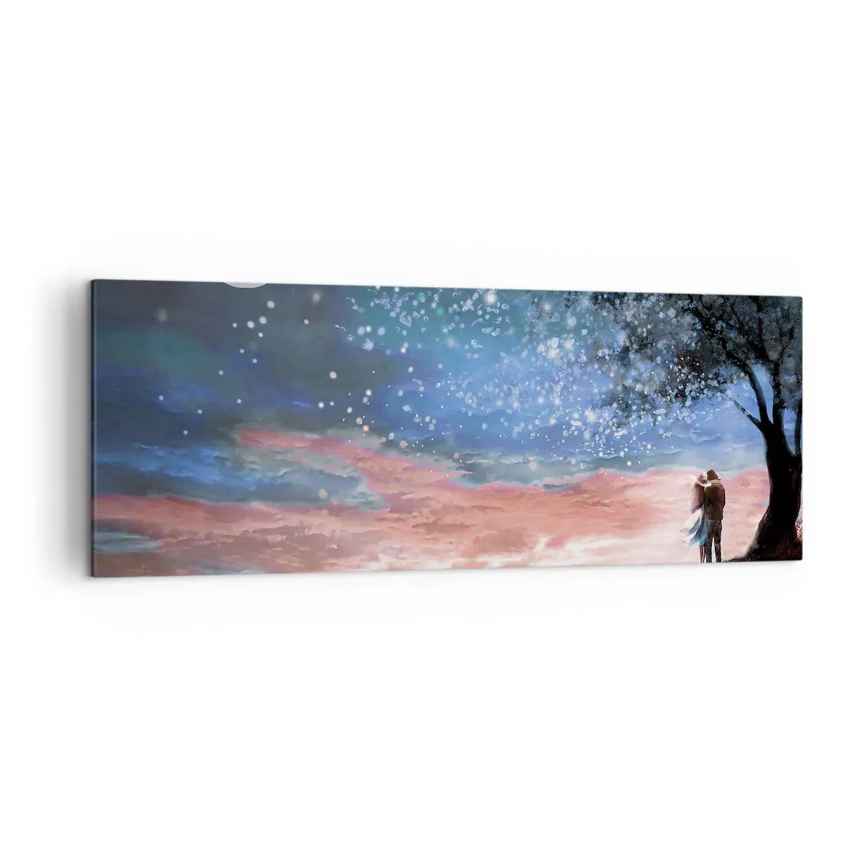 Quadro em tela - Espetáculo estrelado - 140x50 cm