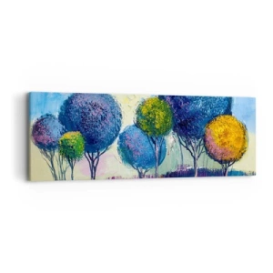 Quadro em tela - Esfera - a forma ideal - 90x30 cm