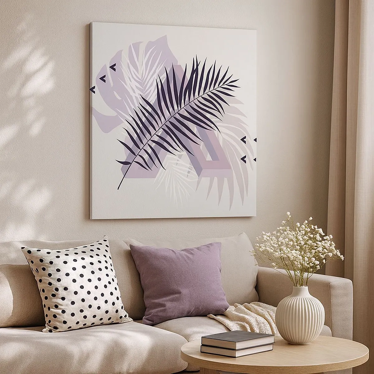 Quadro em tela - A sombra de uma sombra - 30x30 cm