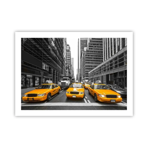 Pôster - Somos a cor da cidade - 70x50 cm