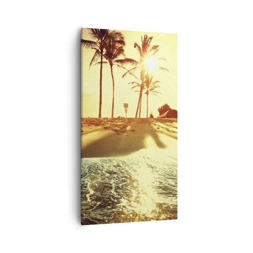 Quadro em tela - Califórnia à tarde - 55x100 cm