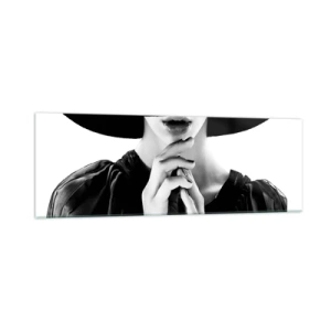 Quadro em vidro - Beleza escondida - 90x30 cm