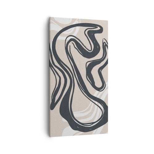 Quadro em tela - Expressão multiplicada - 55x100 cm