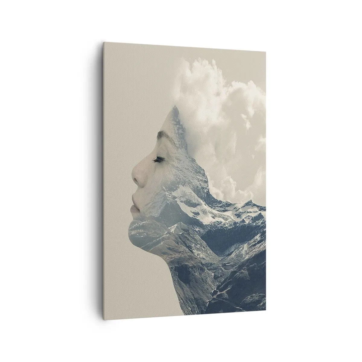 Quadro em tela - A beleza dos elementos da natureza - 80x120 cm