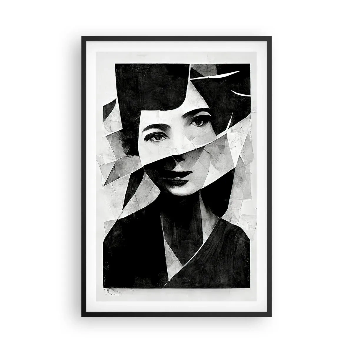 Pôster com moldura preta - O que és de verdade... - 61x91 cm