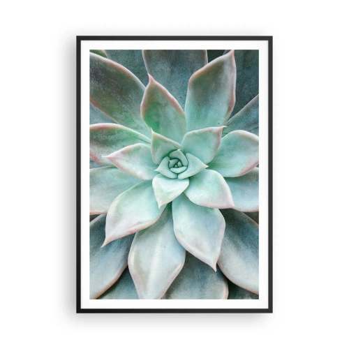 Pôster com moldura preta - O coração do deserto - 70x100 cm