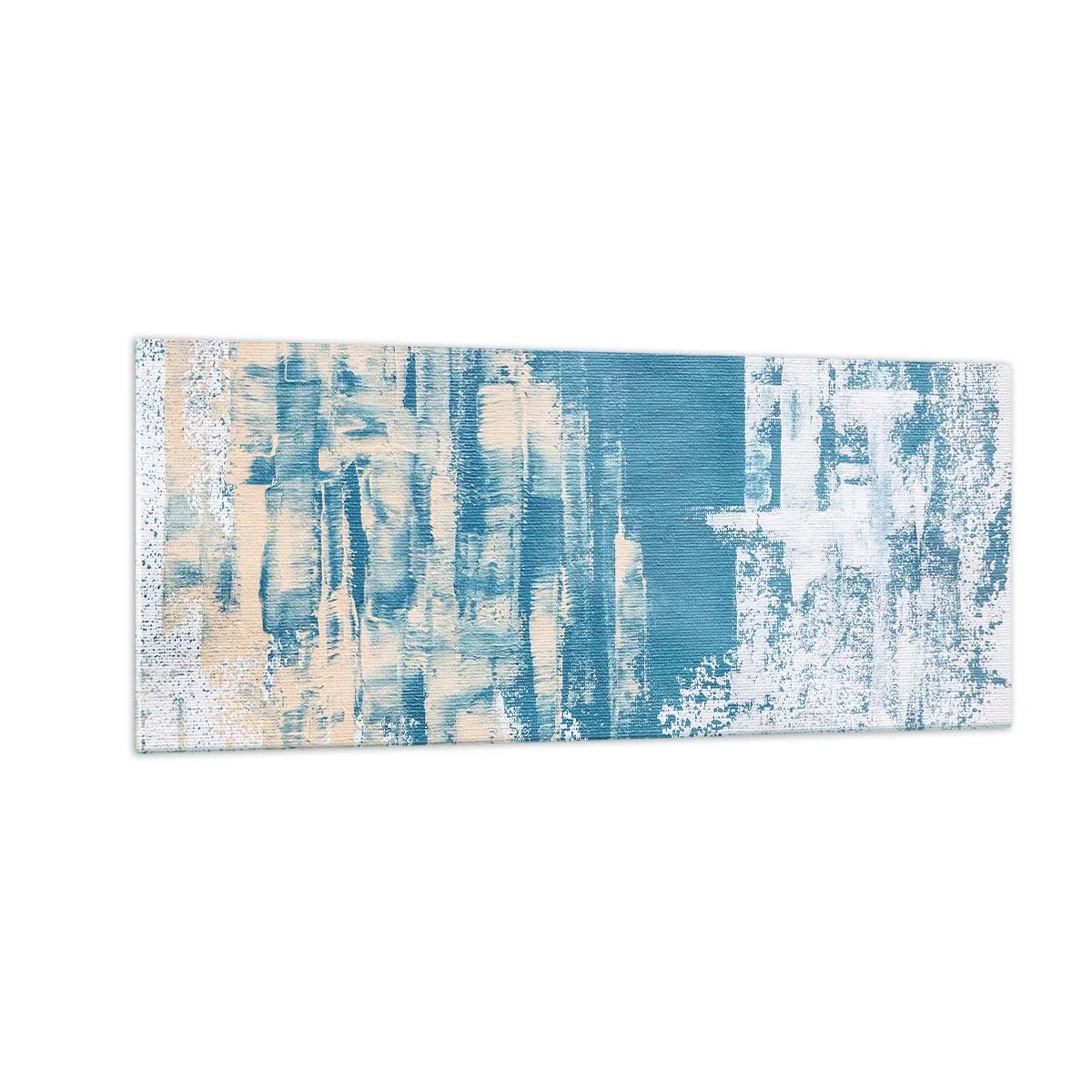 Quadro em vidro - Através da estalactite de gelo - 100x40 cm