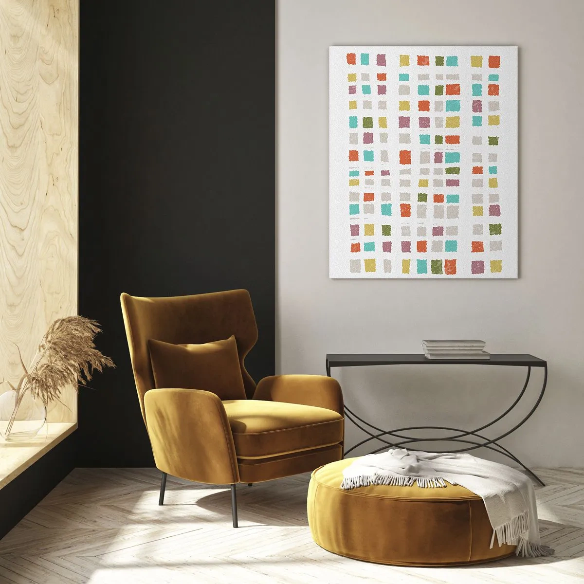 Quadro em vidro - Jogo desconhecido - 50x70 cm