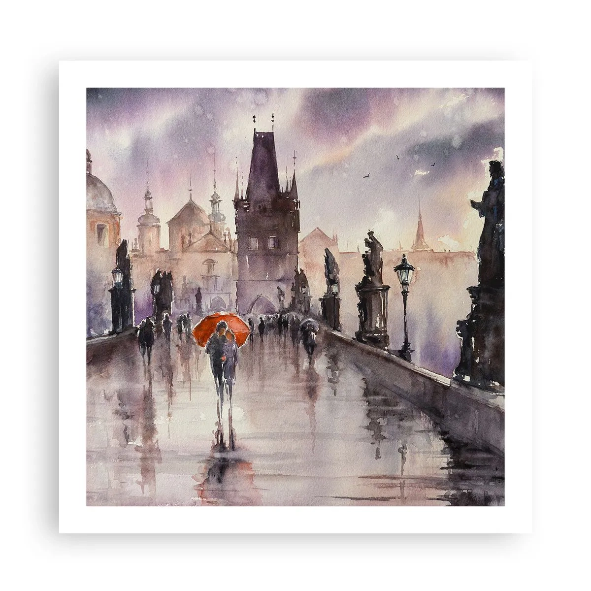 Pôster - Pessoas não mudam - 60x60 cm