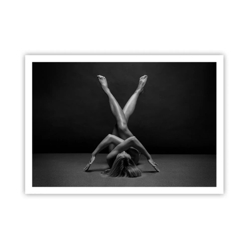 Pôster - Geometria da nudez - 100x70 cm