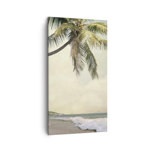 Quadro em tela - Sonho tropical - 45x80 cm